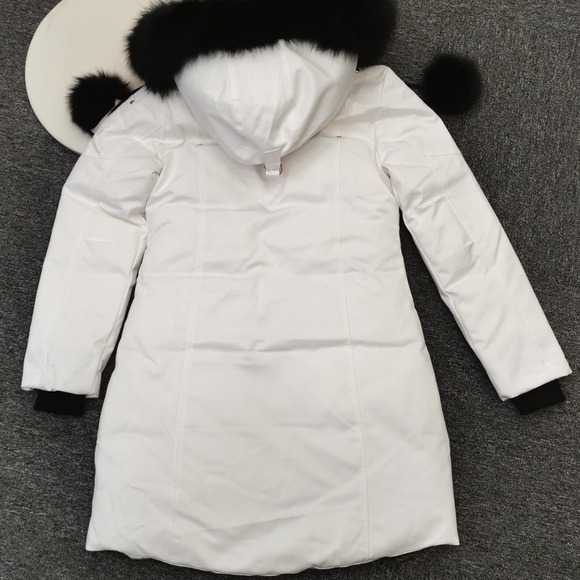 Moose Knuckles Stirling Parka-Snow White - Picture 2 of 9